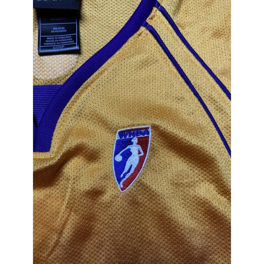 Authentic Y2K Adidas WNBA Los Angeles Sparks Candace Parker Jersey Size SMALL